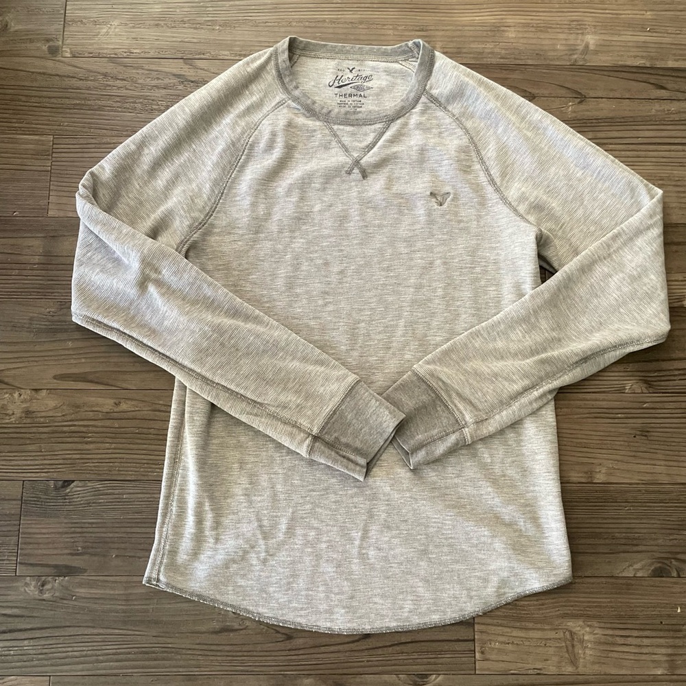 Heritage Gray Long Sleeve Tee